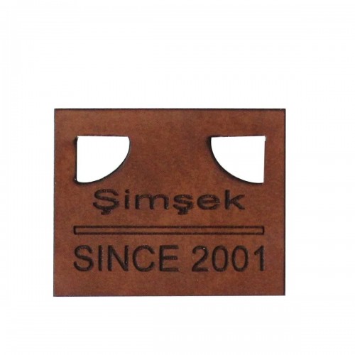 81073 Deri Etiket Modeli
