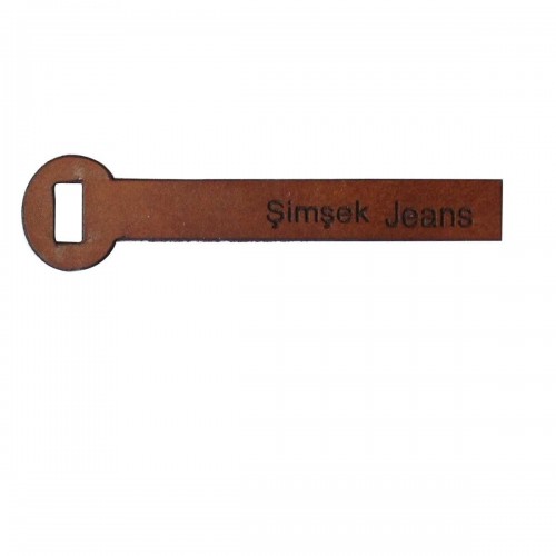 29 Deri Etiket Modeli