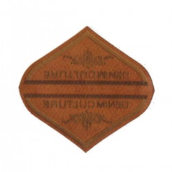 38 Deri Etiket Modeli