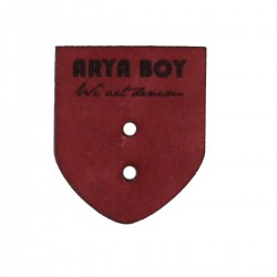 39 Deri Etiket Modeli