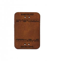 40 Deri Etiket Modeli