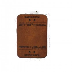 41 Deri Etiket Modeli