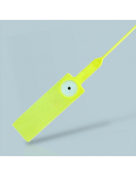 Plastik Kilitli Mühür Kelepçe Yuvarlak