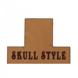 45 Deri Etiket Modeli