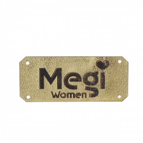 51 Deri Etiket Modeli