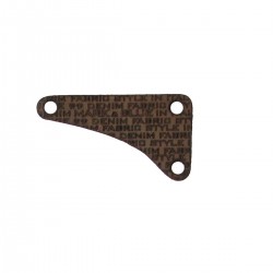 54 Deri Etiket Modeli