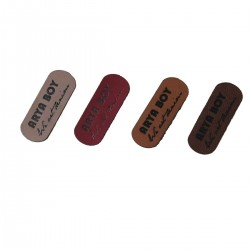 64  Deri Etiket Modeli