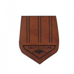 68 Deri Etiket Modeli