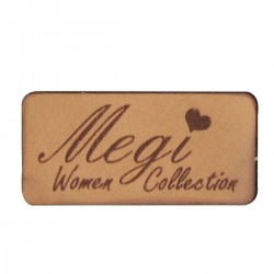 74 Deri Etiket Modeli