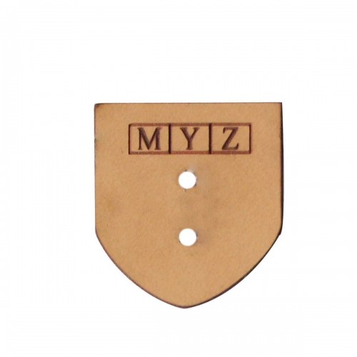 77 Deri Etiket Modeli